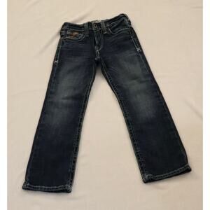 Youth Boys Size 7 Ariat B4 Relaxed Jeans, Denali B4 Hugo Boot Cut